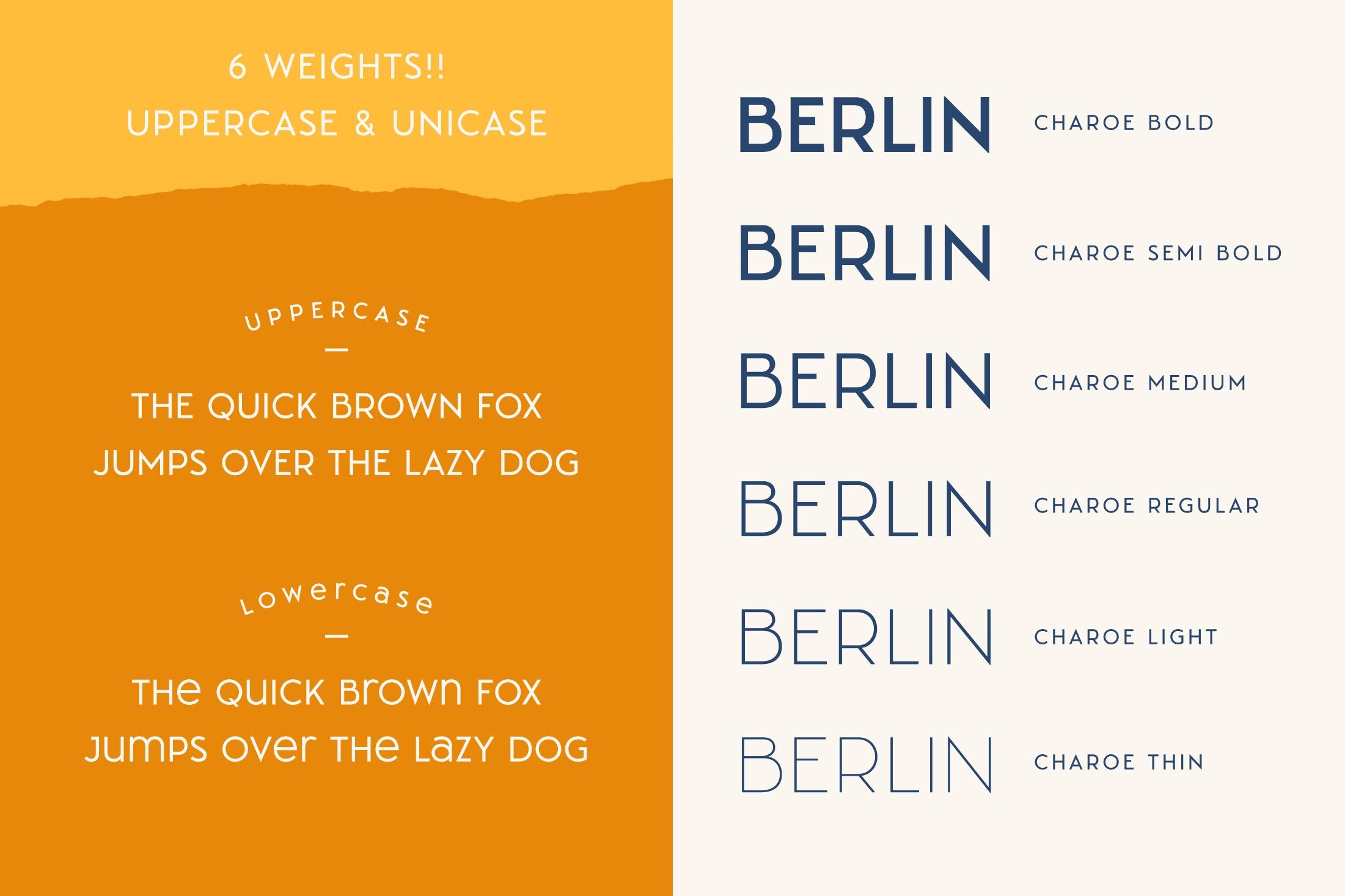 Charoe Typeface + Extras